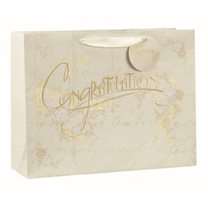 "Congratulations Gold" Gavepose medium