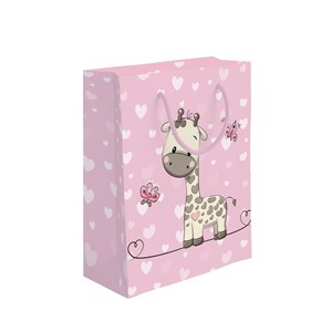 "Baby Girl - Giraffe" Gavepose medium