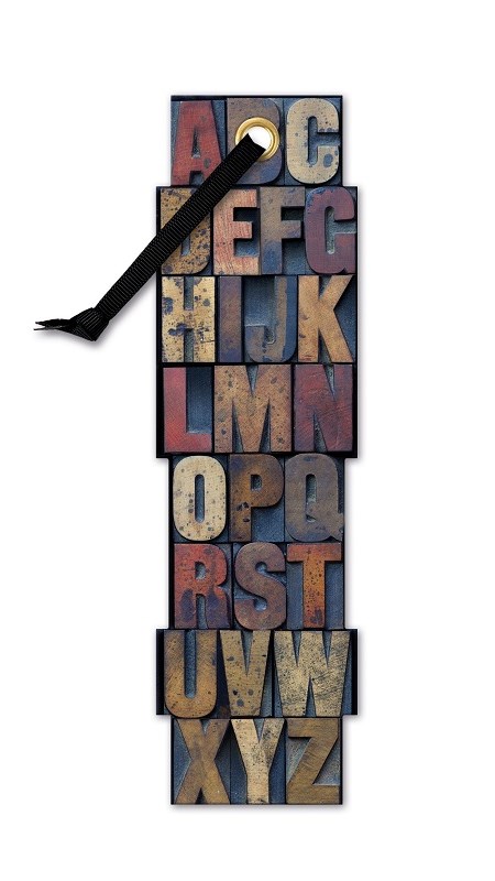Academia Bookmarks - "Letter Press"