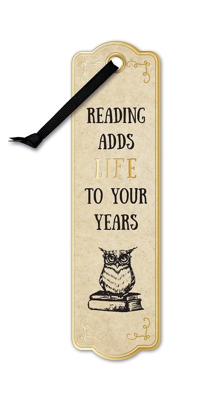 Literary Bookmarks - "Life to Your Years"