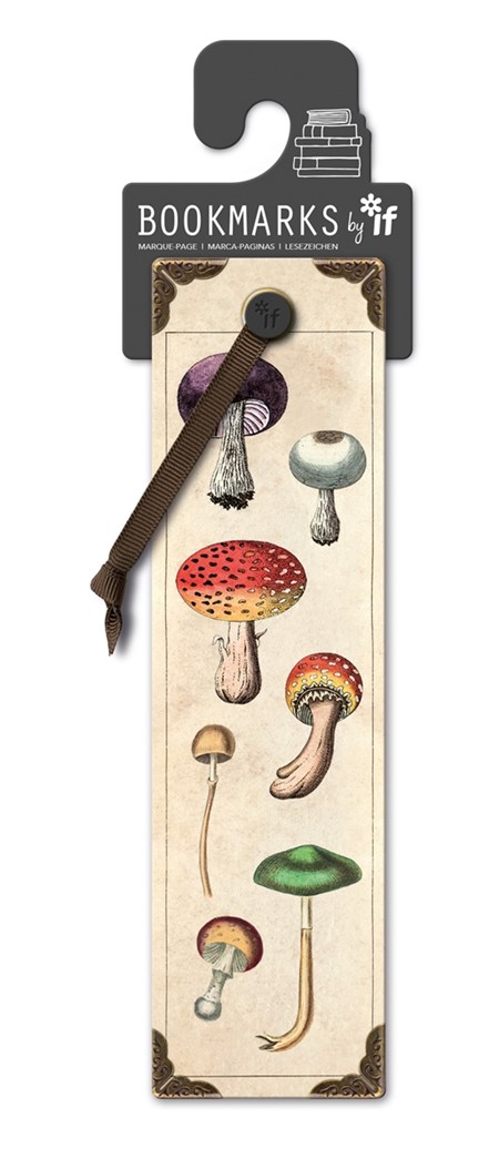 Vintage Bookmarks - "Fungi"