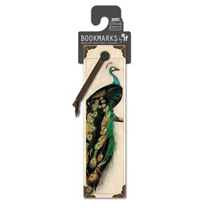 Vintage Bookmarks - "Peacock"