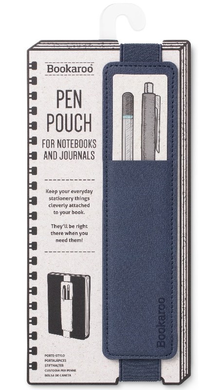 "Bookaroo Pen Pouch - Navy"