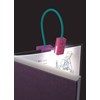 46202 Blocky Book Light - Purple (On Book)