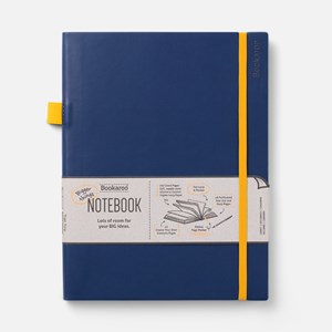 "Bookaroo Bigger Things Notebook Journal - Navy"