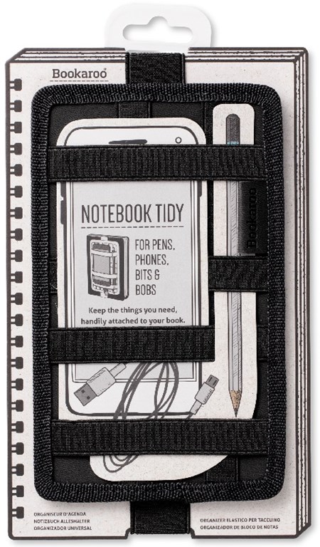 "Bookaroo - Notebook - Tidy - Black"