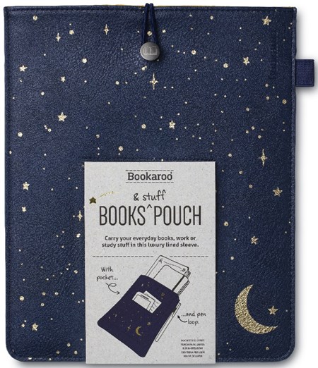 "Moon & Stars" Books & Stuff Pouch
