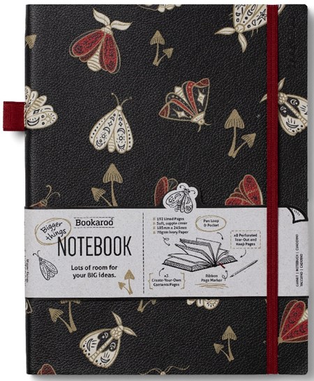 "Moths" Bookaroo Bigger Things Notebook