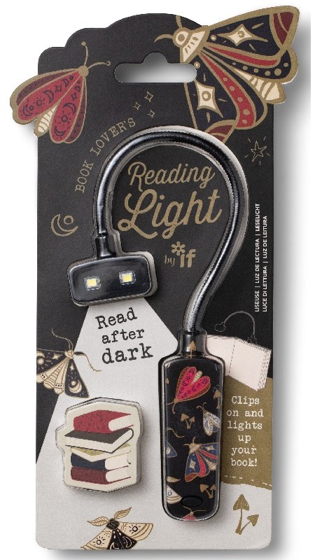 "Moths" Book Lover's Reading Light