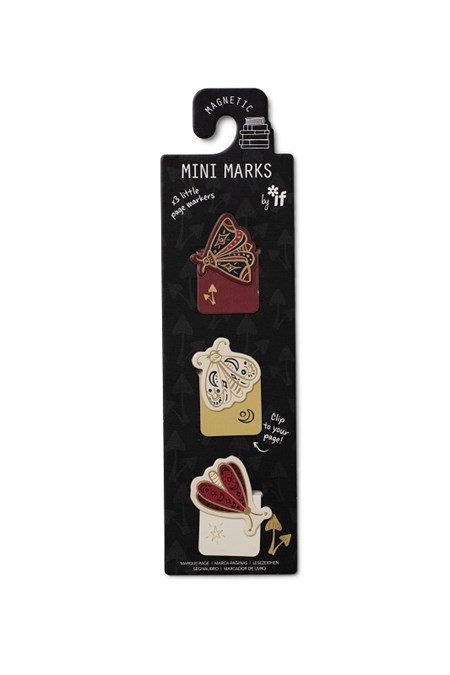 "Moths" Magnetic Mini Markers by IF