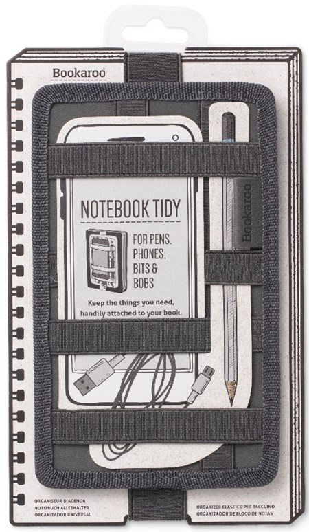 "Bookaroo - Notebook - Tidy - Charcoal"