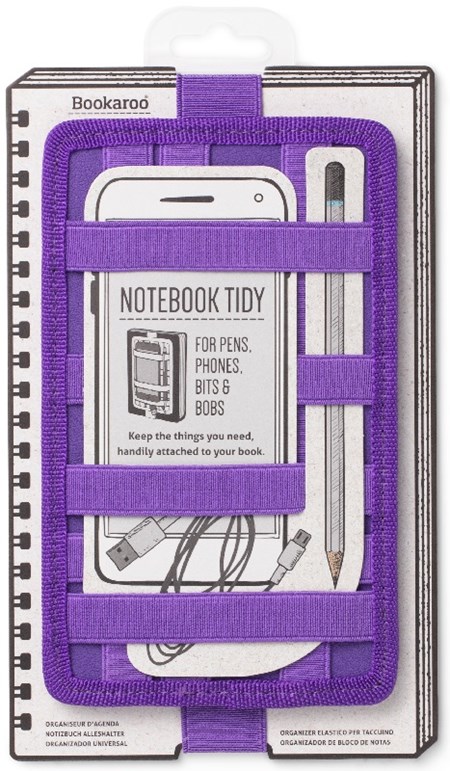 "Bookaroo - Notebook - Tidy - Purple"