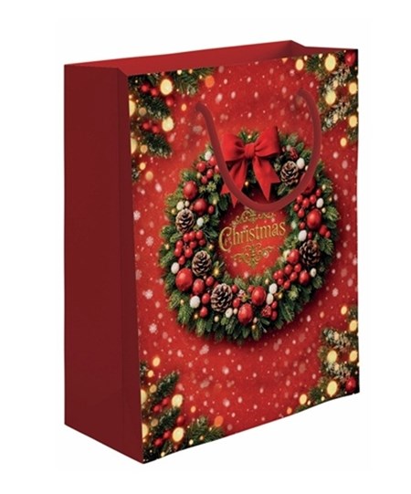 "Julekrans - Christmas" Large gavepose