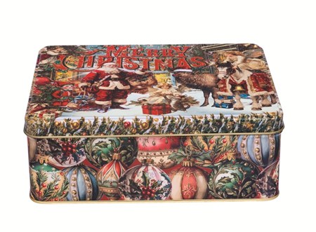 "Vintage Christmas" Deep Rectangular