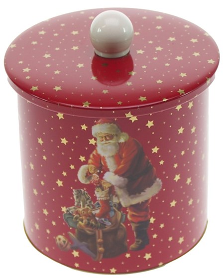 "Cosy Christmas" Rund metallboks