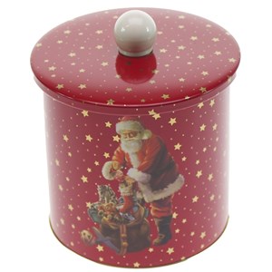 "Cosy Christmas" Rund metallboks