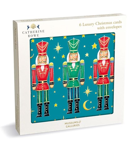 "Nutcracker" Luxury Christmas Square Notecards 6/6