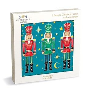 "Nutcracker" Luxury Christmas Square Notecards 6/6