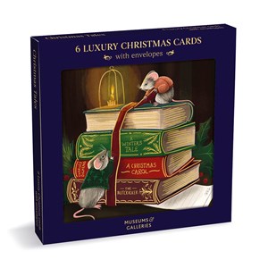 "Christmas Tales" Luxury Christmas Sq Notecards 6/6