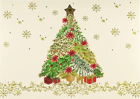 "Festive Evergreen" Deluxe Boxed Christmas Cards 20/21