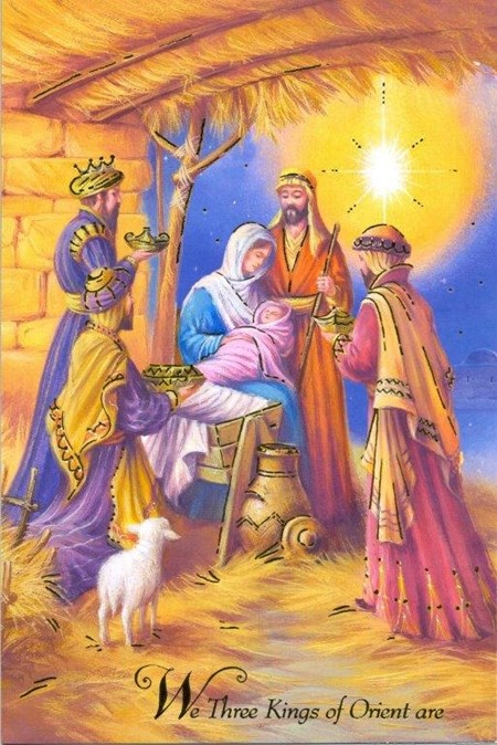 "Religious", 8 Luxury Christmas Card, 2 ass