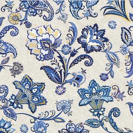 Matthew Williamson "Paisley Blue" dbl. kvadratiske kort