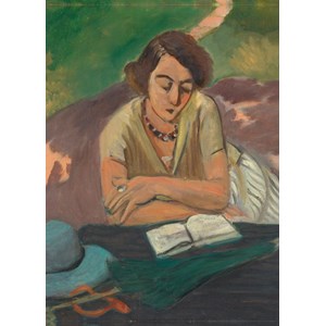 "Henri Matisse - Reading Woman with Parasol" Dobb. kunstkort