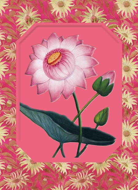 "Waterlily" Dobbelt kunstkort