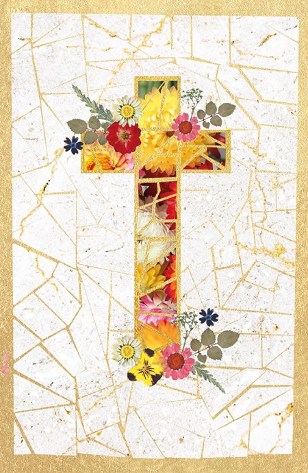 "Mosaic Cross" Påskekort