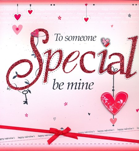 Valentine,  "To someone Special", kort i eske