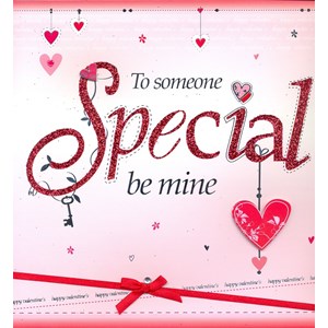 Valentine,  "To someone Special", kort i eske