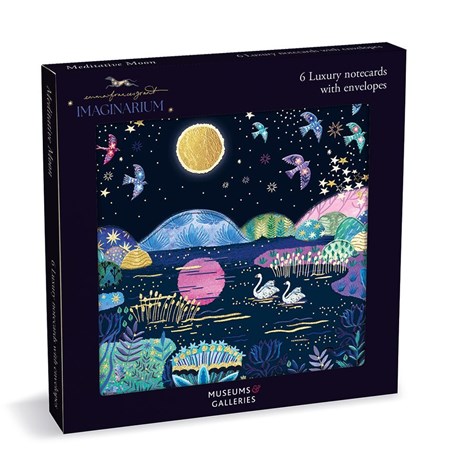 "Meditative Moon"  Luxury Notecards 6/6