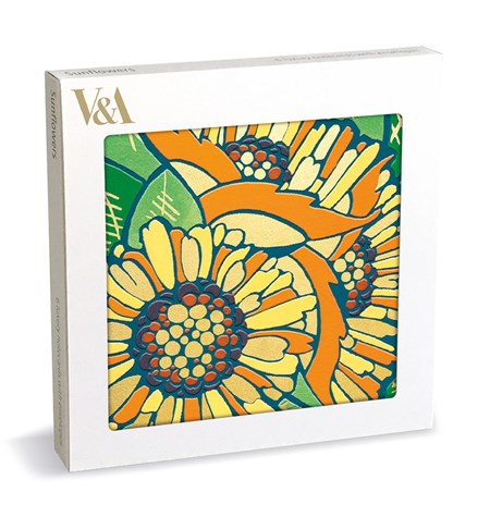 "Sunflowers - Auguste H. Thomas" Luxury Notecards 6/6