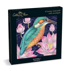 "Kingfisher - Catherine Rowe" Luxury Notecards 6/6