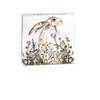 "Wildflower Hare" Mini Notecard Wallet