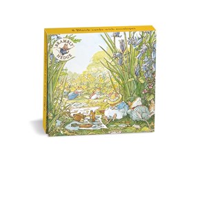 "Snoozing Under the Bluebells" Mini Notecard Wallet 8/8