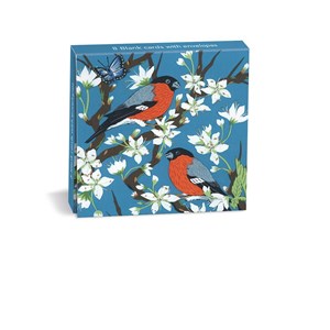 "Bullfinches on Blossom" Mini Notecard Wallet 8/8