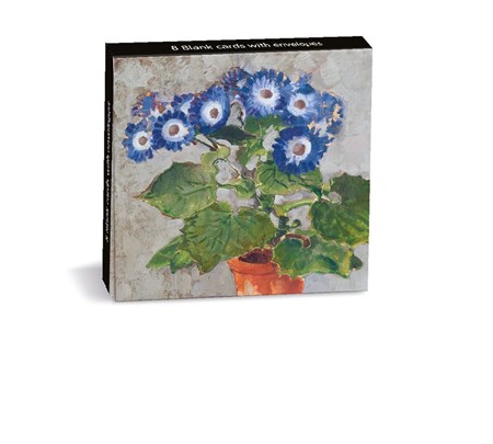 "Blue Cineraria - Augustus John" Mini Notecard Wallet 8/8