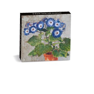 "Blue Cineraria - Augustus John" Mini Notecard Wallet 8/8