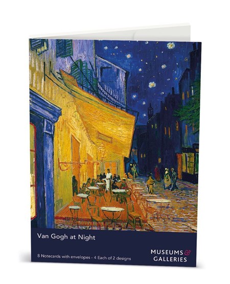 "Van Gogh at Night" Rektangulære Notecards 8/8