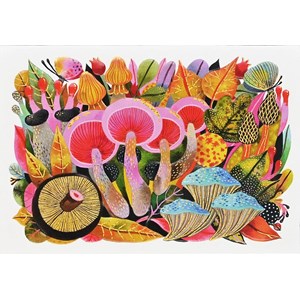 "Mushroom Medley" Notecards 14 kort/15 konvolutter