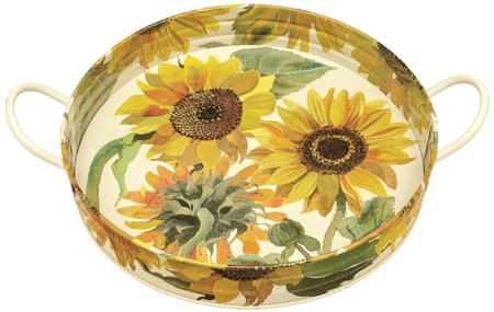 "Flower Sunflower - Emma Bridgewater" Large Handle Tray