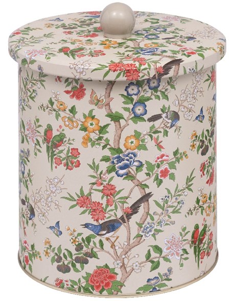 "Sanderson - Chinoiserie Hall" Medium Biscuit Barrel