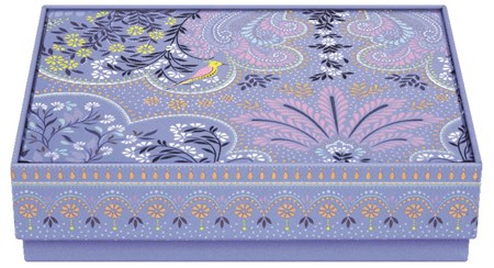 "Sara Miller - Filigree" Medium Square Corner Rectangular