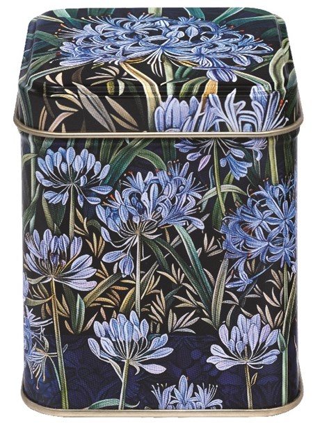 "Arts & Crafts - Agapanthus" Teboks i metall, 100 gms