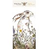 "Wildflower Hare" Magnetic Notepad