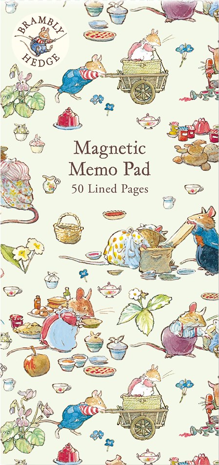 "Brambly Hedge - Spring Picnic" Magnetic Notepads