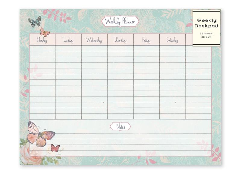 Gifting Collection Weekly Planner (223 x 170mm) - Kortevarehuset