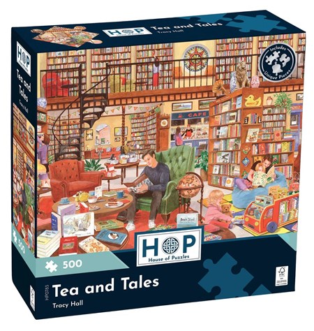 "Tea and Tales" Puslespill 500 biter
