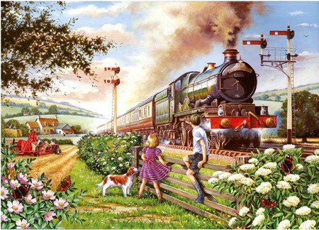 "Railway Children" Puslespill 1000 biter.